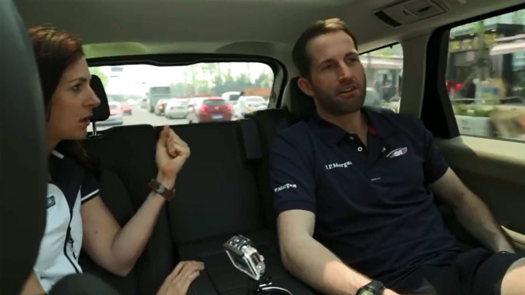 Hannah White interview with Ben Ainslie 
