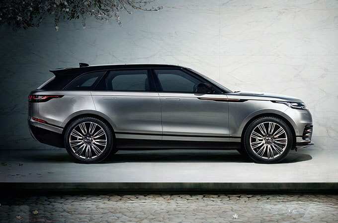 Luxurious and Refined Silver Range Rover Velar.