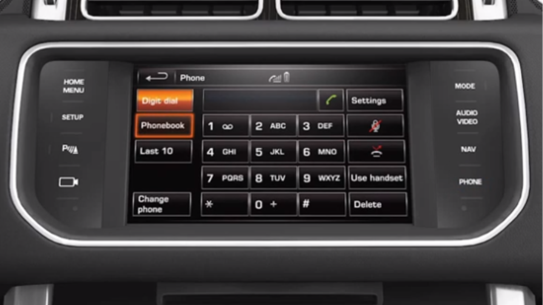 Range Rover Sport Handsfree Phone