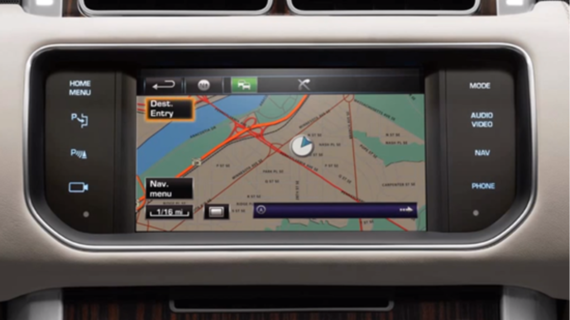 Range Rover Sport Navigation System
