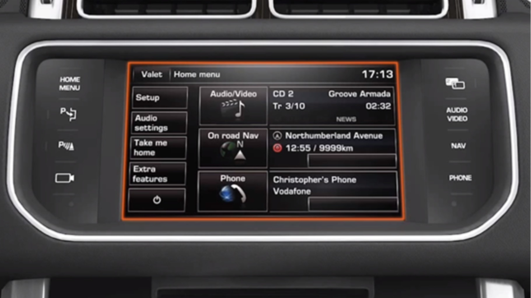 Range Rover Sport Touch Screen