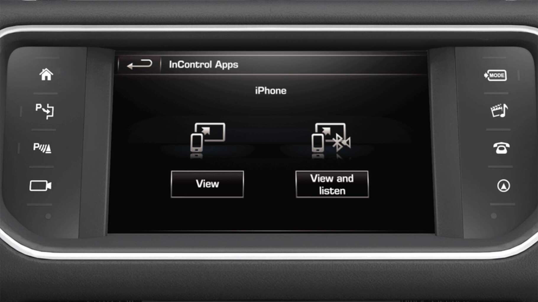 2016 Range Rover InControl Apps