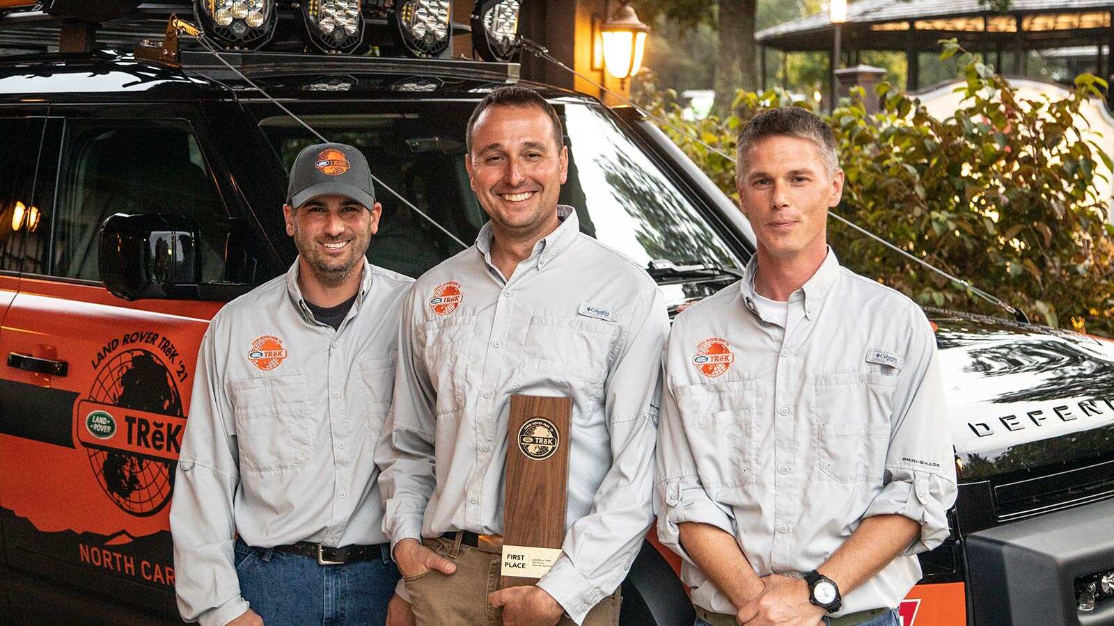 Land Rover TReK Off-Road Competition team from Baton Rouge, Louisiana.
