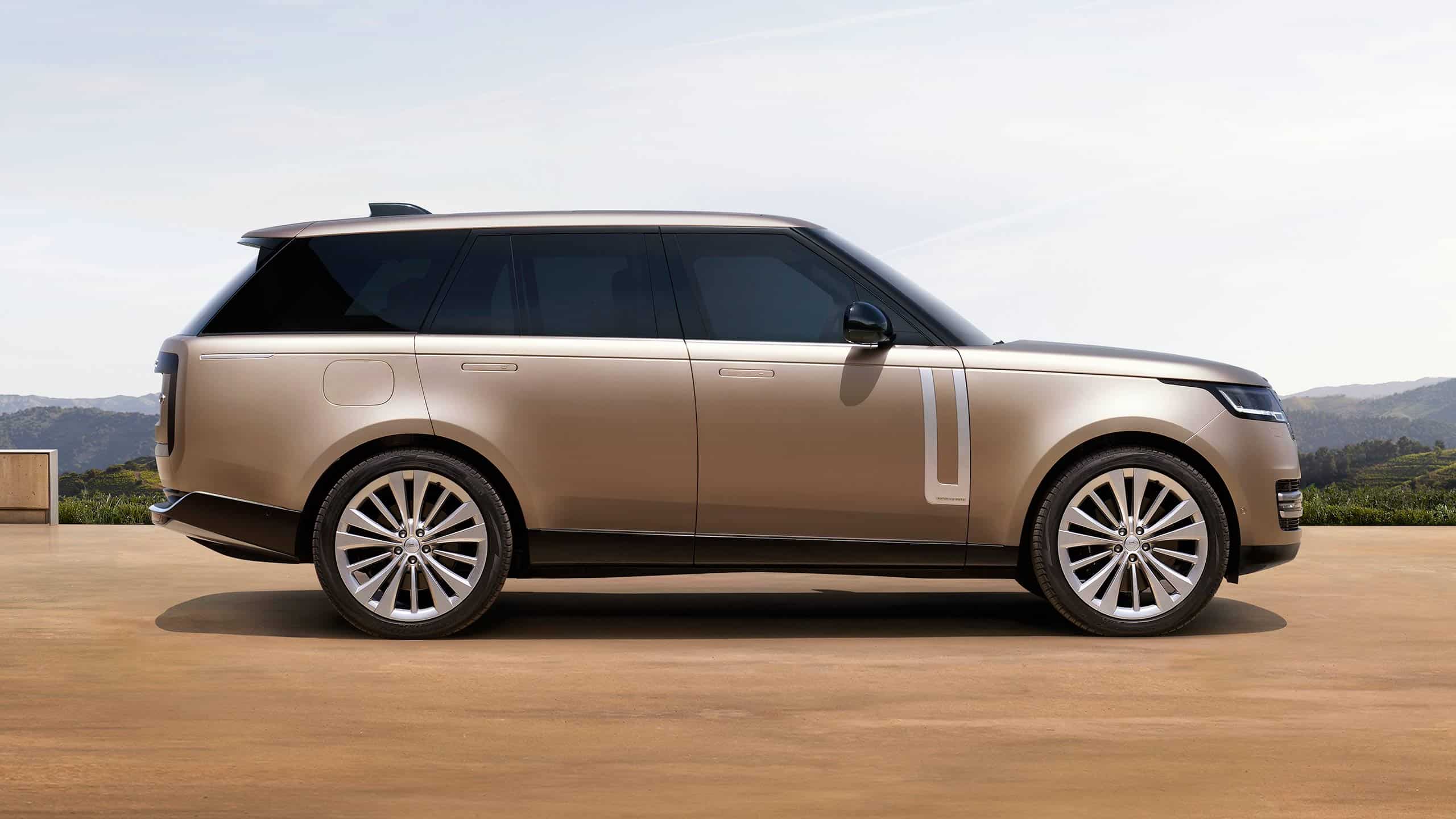 Range Rover Parked Side-View