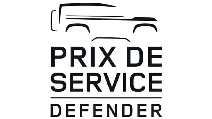Land Rover Defender Service Award